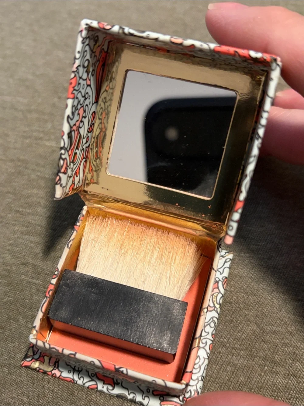 Benefit Cosmetics GALifornia Sunny Golden Pink Blush Mini / Travel Size .08oz